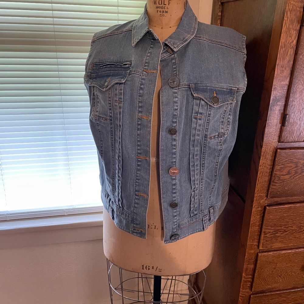 Denim vest